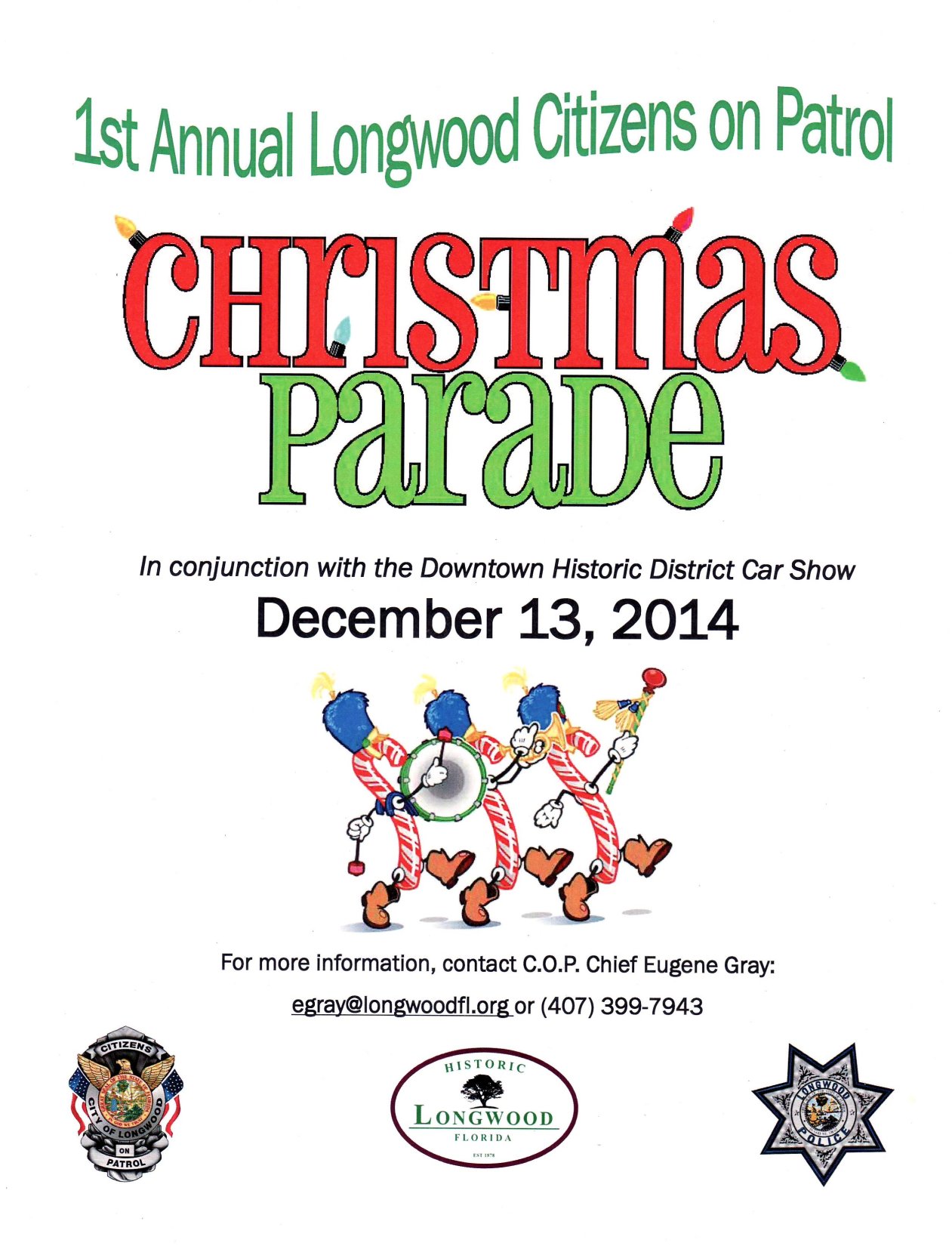 Longwood Christmas parade